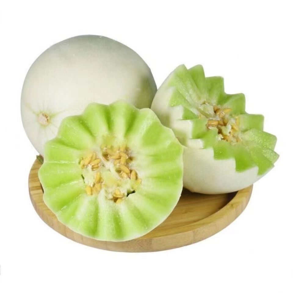 玉菇甜瓜（冰淇淋蜜瓜），海南新鲜水果
