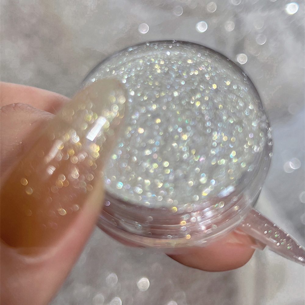 美甲细闪欧泊粉 水晶滴胶调色闪钻粉 流麻流沙猫爪填充材料 美甲装饰